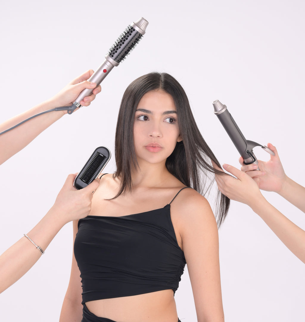 3-in-1 Multifunctional Hair Straight Comb H331S