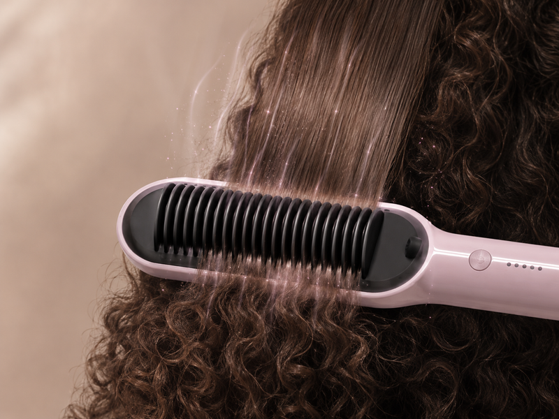 Brush-through heat detail