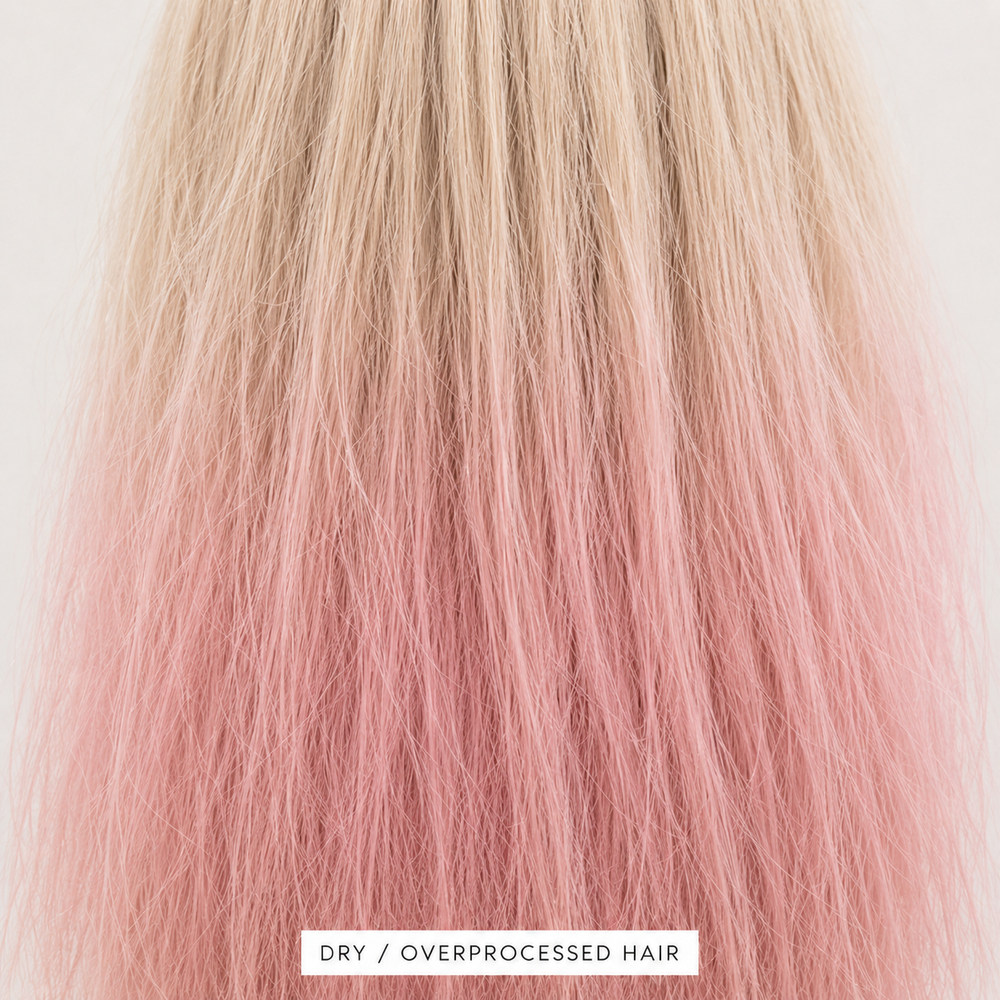 Dry overprocessed hair